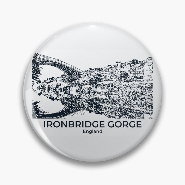 Item preview, Ironbridge Gorge - England designed and sold by Lakeric Cityscapes.