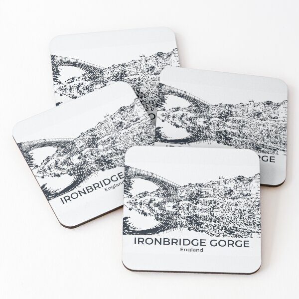 Item preview, Ironbridge Gorge - England designed and sold by Lakeric Cityscapes.