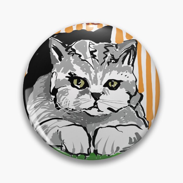 Item preview, Cat on the bed designed and sold by pawelkinart.