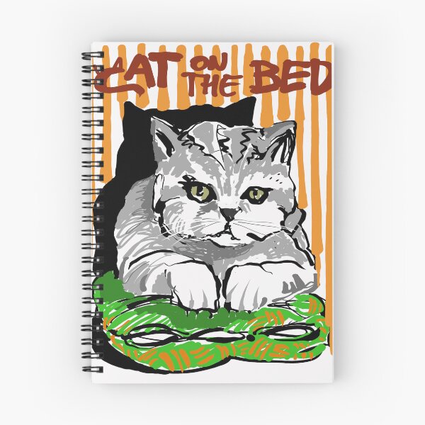 Item preview, Cat on the bed designed and sold by pawelkinart.