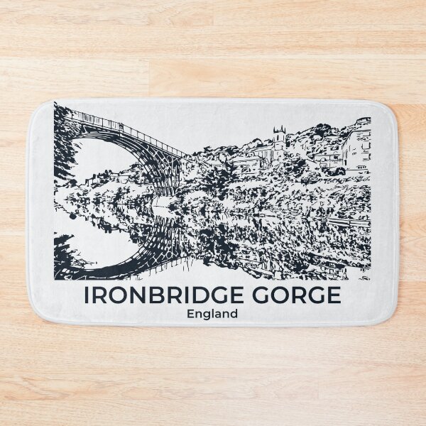 Item preview, Ironbridge Gorge - England designed and sold by Lakeric Cityscapes.
