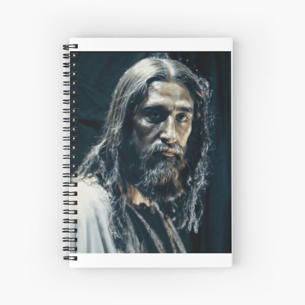 Item preview, Jesus of Nazareth — Shroud of Turin Enhanced Portrait designed and sold by ShroudFaceAI.