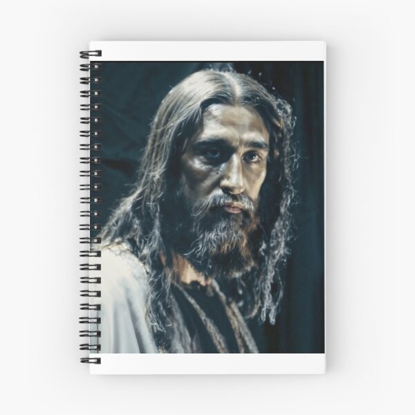 Item preview, Jesus of Nazareth — Shroud of Turin Enhanced Portrait designed and sold by ShroudFaceAI.