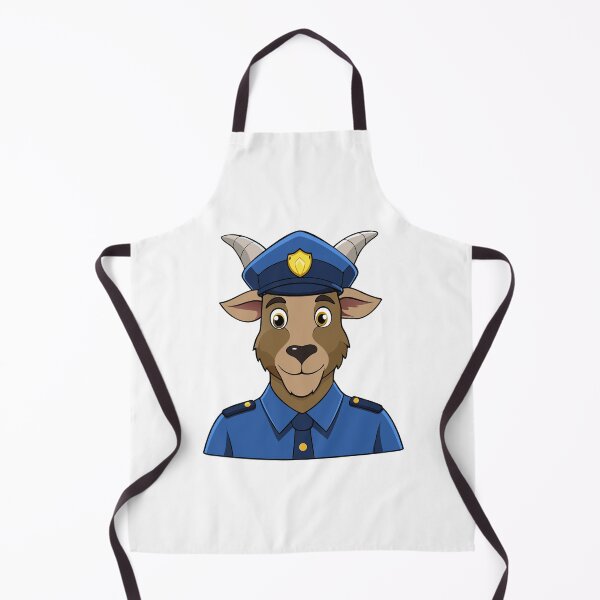 Item preview, Representative goat policeman. designed and sold by GregorySmithRed.
