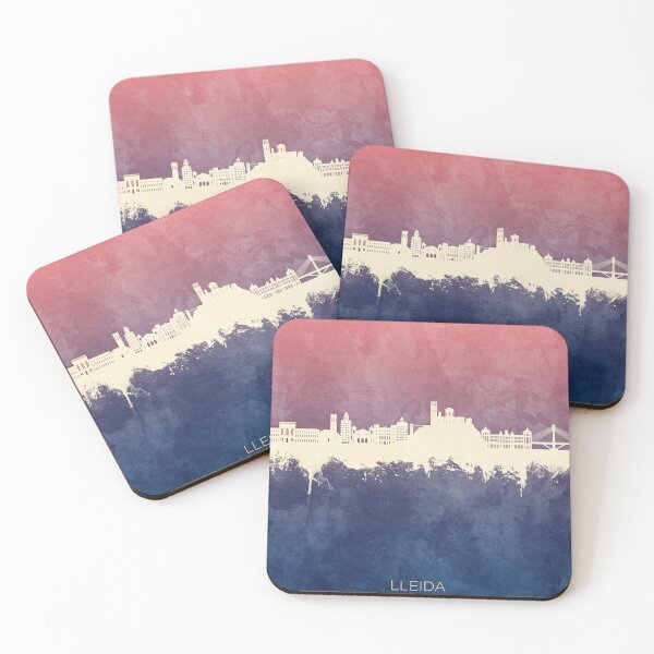 Item preview, Lleida Spain Skyline designed and sold by ArtPrints.