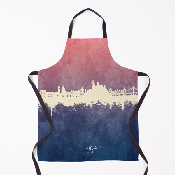Item preview, Lleida Spain Skyline designed and sold by ArtPrints.