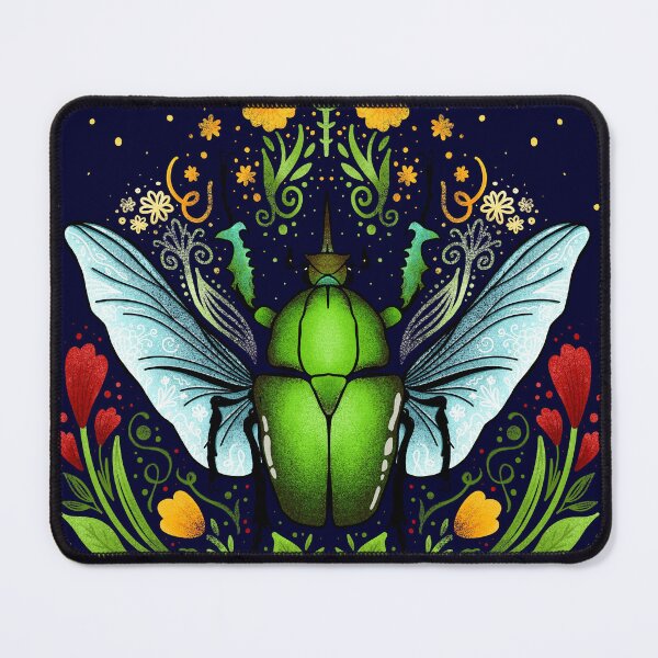Item preview, Beatle and flowers designed and sold by jancajiravova.