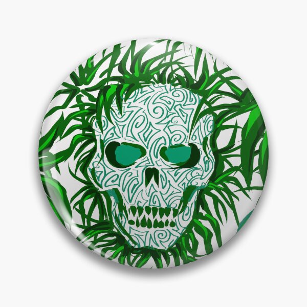 Item preview, Plant skull designed and sold by pawelkinart.