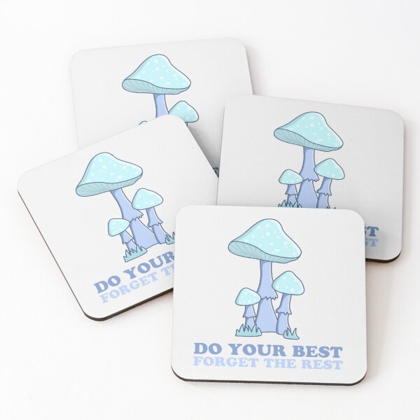 Item preview, Do Your Best - Motivational Mushrooms designed and sold by The Creative Druid.