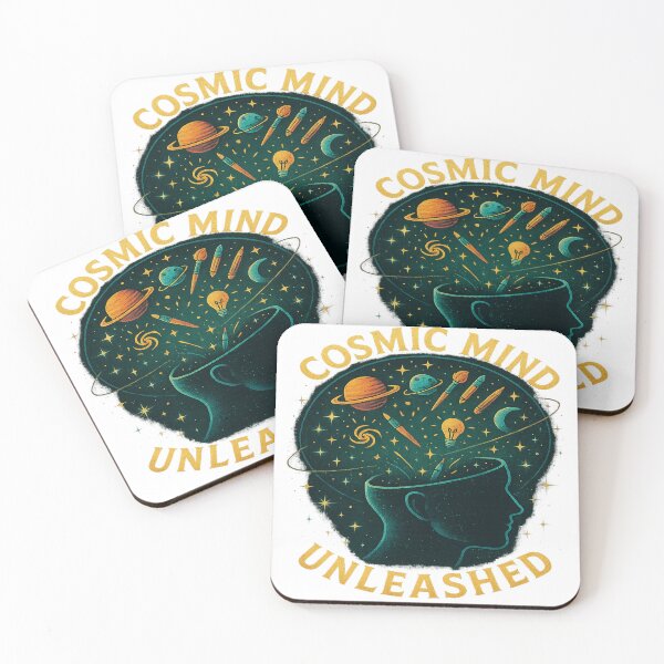 Item preview, Cosmic Mind Unleashed - Feed Your Inner Weirdo designed and sold by POD DYNASTY | Original Print On Demand T-Shirt Graphics.