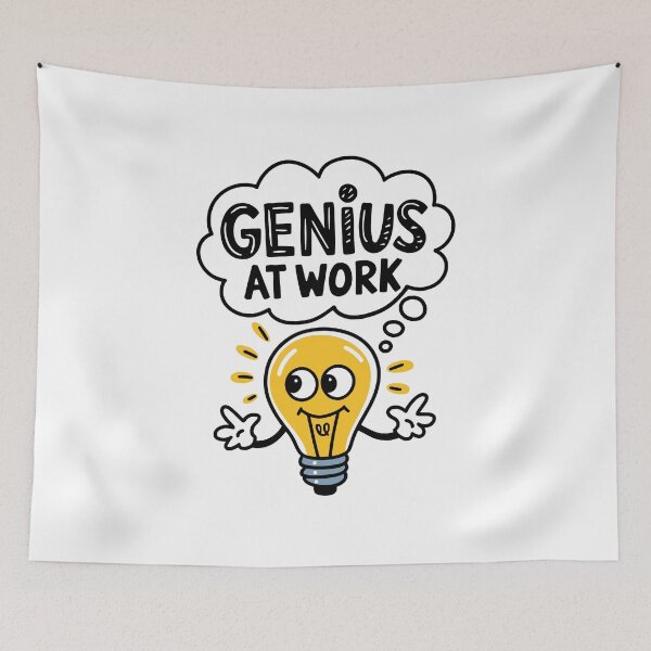 Item preview, Genius At Work designed and sold by Traveldrawings.
