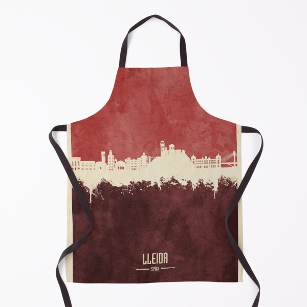 Item preview, Lleida Spain Skyline designed and sold by ArtPrints.