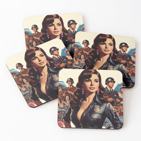 Item preview, Leather Hot Woman designed and sold by PulpVintage.