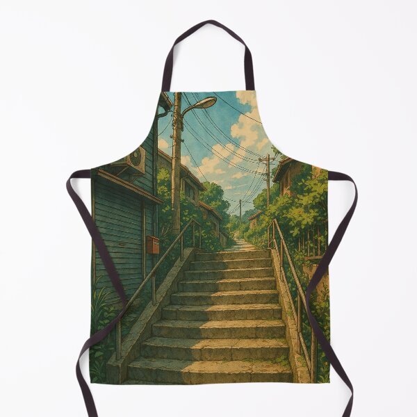 Item preview, Quiet Hill Stairs - Lofi Suburban Climb designed and sold by DreamCraze.