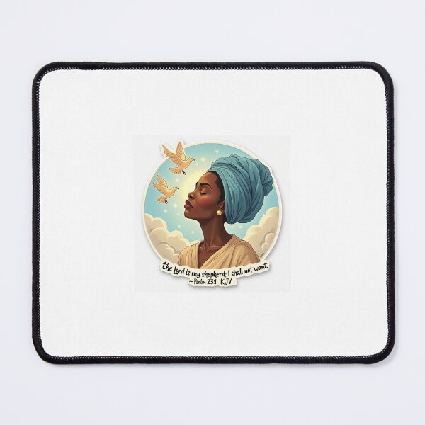 Item preview, The Lord Is My Shepherd – Psalm 23:1 Tranquil Faith Sticker designed and sold by 12tribesvisuals.