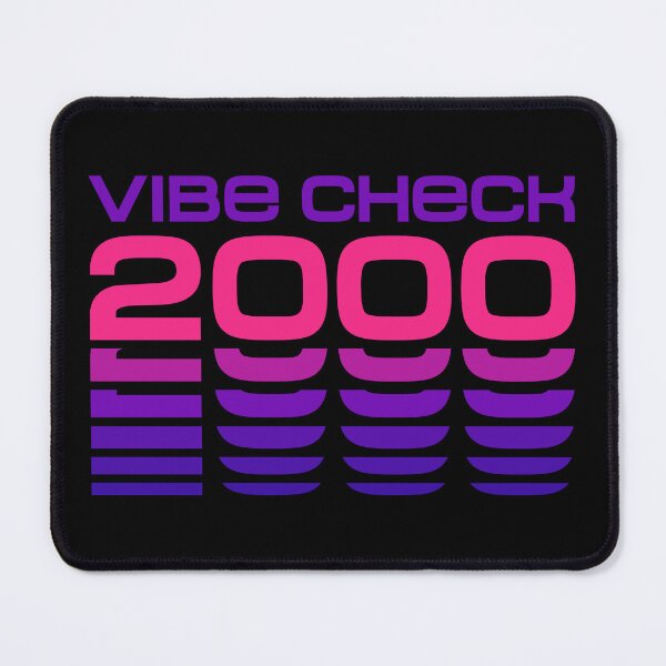 Item preview, Vibe Check 2000 Retro Futuristic Neon Y2K Graphic designed and sold by JohnnyVillas.