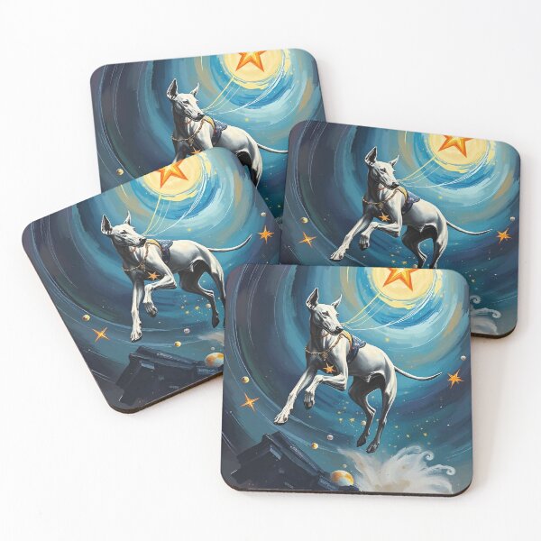 Item preview, Galactic Greyhound Space Explorer Fantasy Art designed and sold by WildlifeInc.