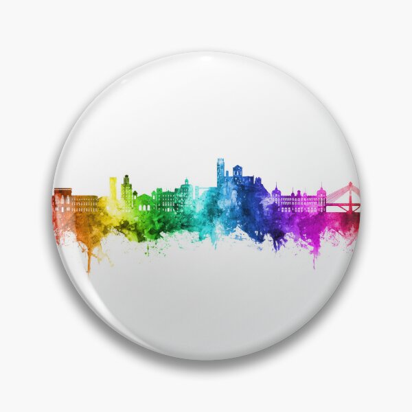 Item preview, Lleida Spain Skyline designed and sold by ArtPrints.