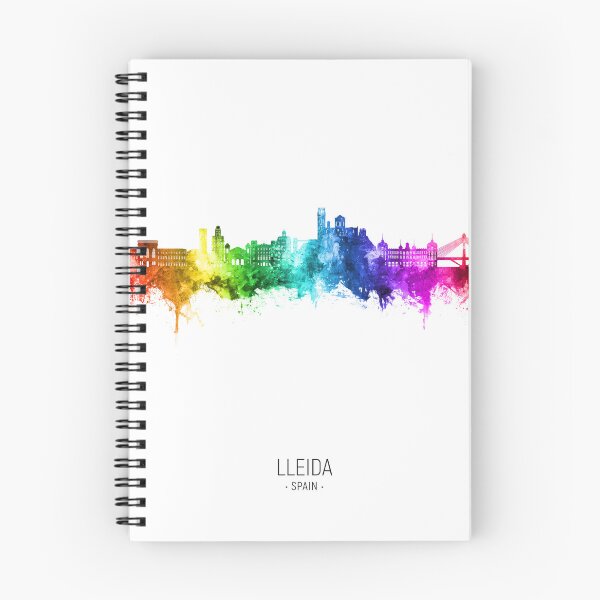 Item preview, Lleida Spain Skyline designed and sold by ArtPrints.