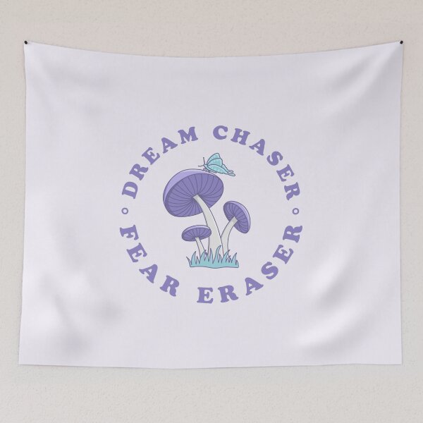 Item preview, Dream Chaser - Motivational Mushrooms designed and sold by The Creative Druid.