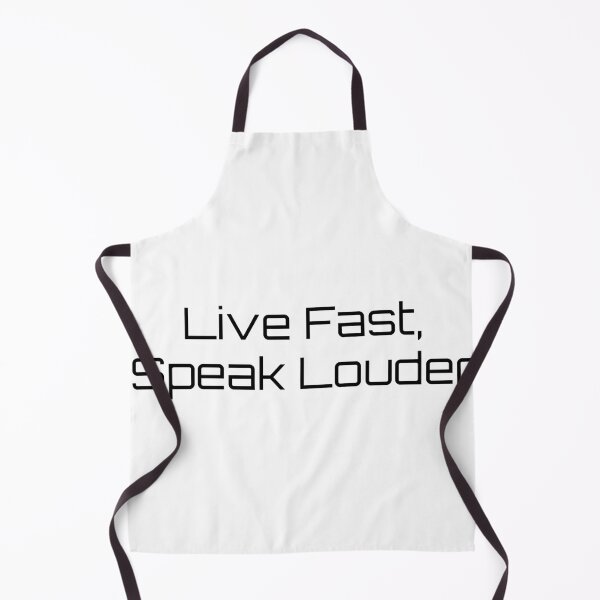 Item preview, Live Fast, Speak Louder designed and sold by Ninjacatoff.