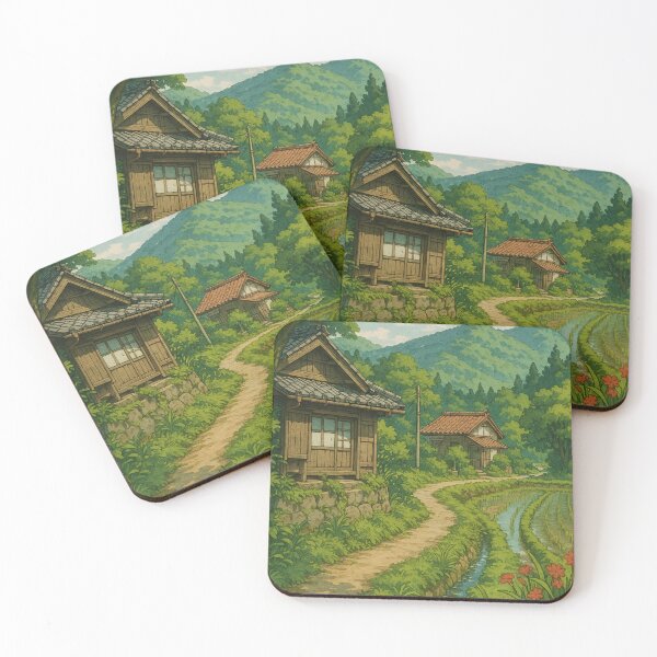 Item preview, Rice Field Trail - Quiet Summer Moment designed and sold by DreamCraze.