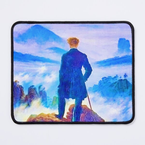 Item preview, Wanderer above the Sea of Fog by Casper Friedrich (digitally enhanced by WatermarkNZ Press) Made more vibrant designed and sold by CristalleLisa.