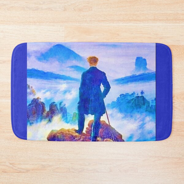 Item preview, Wanderer above the Sea of Fog by Casper Friedrich (digitally enhanced by WatermarkNZ Press) Made more vibrant designed and sold by CristalleLisa.