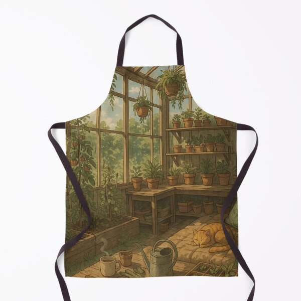 Item preview, Greenhouse Cat Nap - Garden Sanctuary designed and sold by DreamCraze.