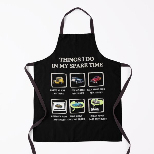Item preview, Classic Cars Lovers Design THINGS I DO IN MY SPARE TIME, Retro Style designed and sold by LovelyHappyGift.