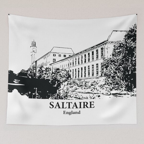 Item preview, Saltaire - England designed and sold by Lakeric Cityscapes.