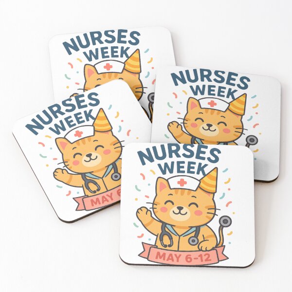 Item preview, Nurses Week Cat Nurse Tee • May 6–12 Celebration • Healthcare Hero Appreciation Shirt designed and sold by Giuggimade.