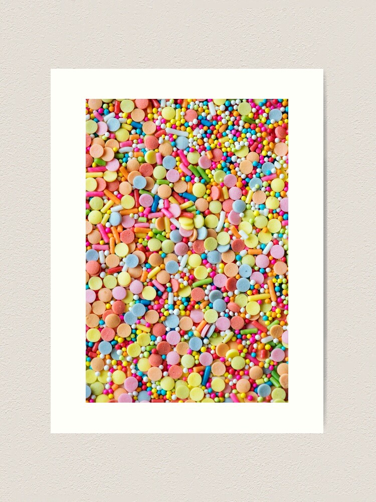 Pastel Rainbow Candy Sprinkles 