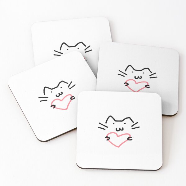 Item preview, Cat giving you a heart  designed and sold by creekspink.