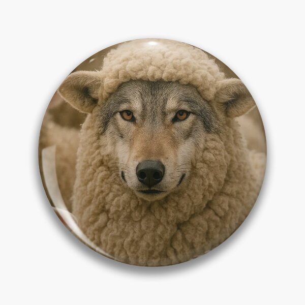 Item preview, a wolf in a sheep designed and sold by sarzerdesigns.