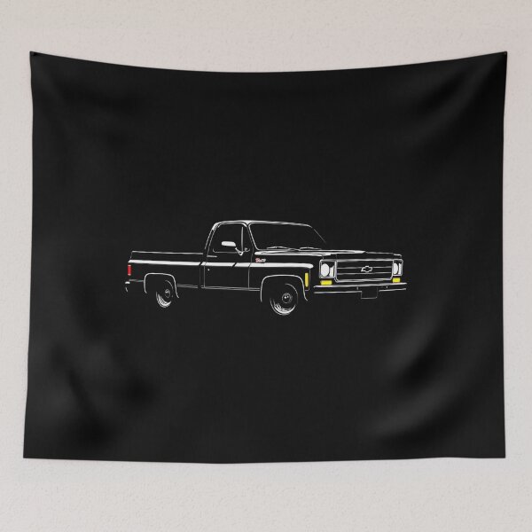 Item preview, 1977 Chevy K10  designed and sold by TheArtOfCar.
