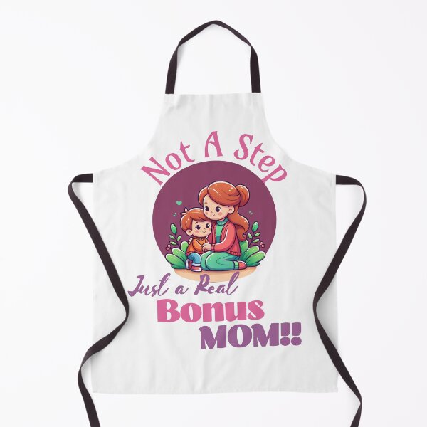 Item preview, Not a Step Just a Real Bonus Mom Mothers day Gift designed and sold by PrintSparkDesigns.