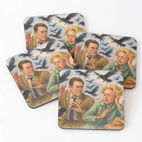 Item preview, The Birds, Alfred Hitchcock film 60s designed and sold by Mauswohn.