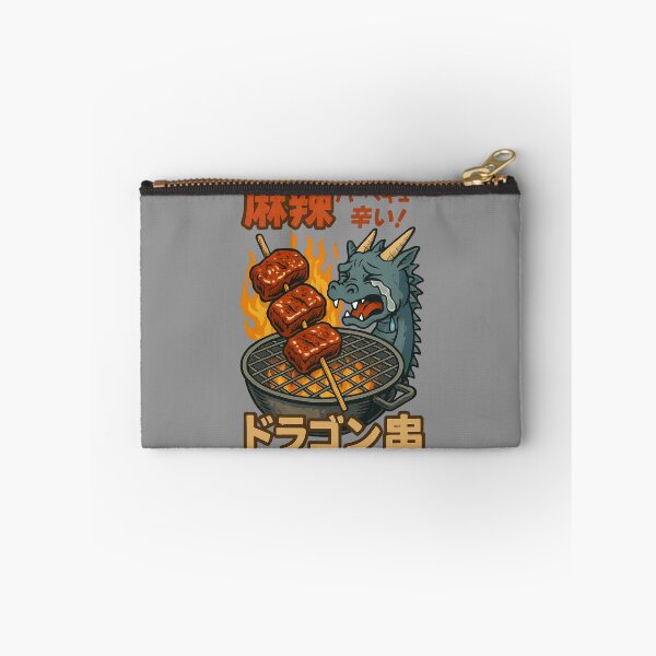 Item preview, Spicy Dragon Skewer - Funny Japanese BBQ Art designed and sold by Ironzoulz.