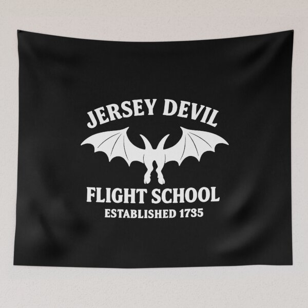 Item preview, Jersey Devil Flight School Cryptid  designed and sold by The Junto Shop.
