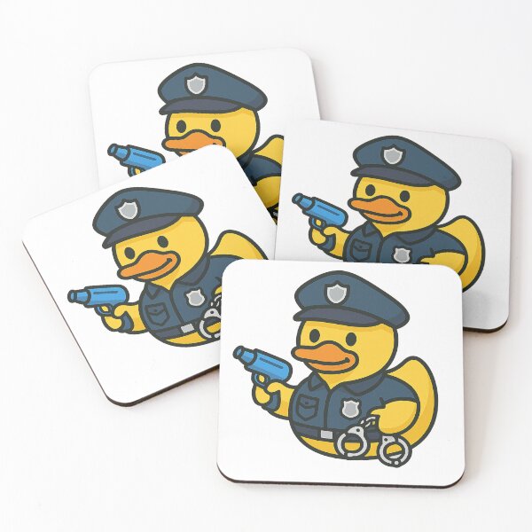 Item preview, Police Duck – The guardian of order rubber duck version designed and sold by Patolabs.