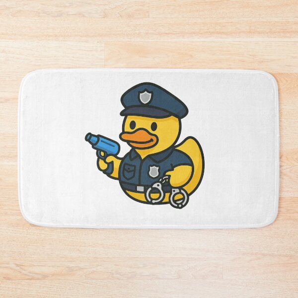Item preview, Police Duck – The guardian of order rubber duck version designed and sold by Patolabs.