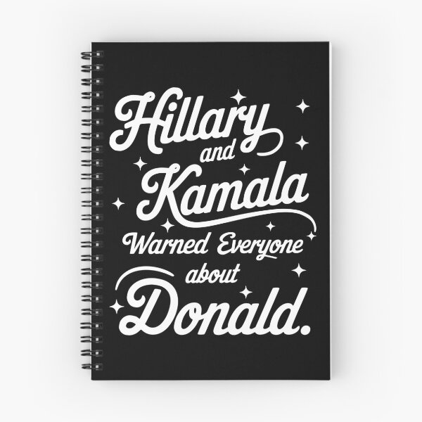 Item preview, Kamala and Hillary They Saw it Coming Anti Trump Tees designed and sold by ProtestDonald.