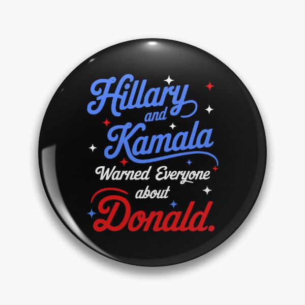 Item preview, Kamala and Hillary They Saw it Coming Anti Trump Tees designed and sold by ProtestDonald.