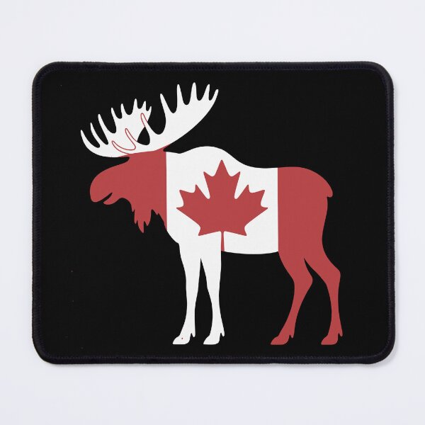 Item preview, moose canada flag designed and sold by jkrphoto.