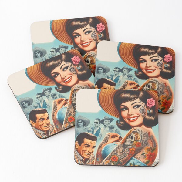 Item preview, Cute Inked Pinup designed and sold by PulpVintage.