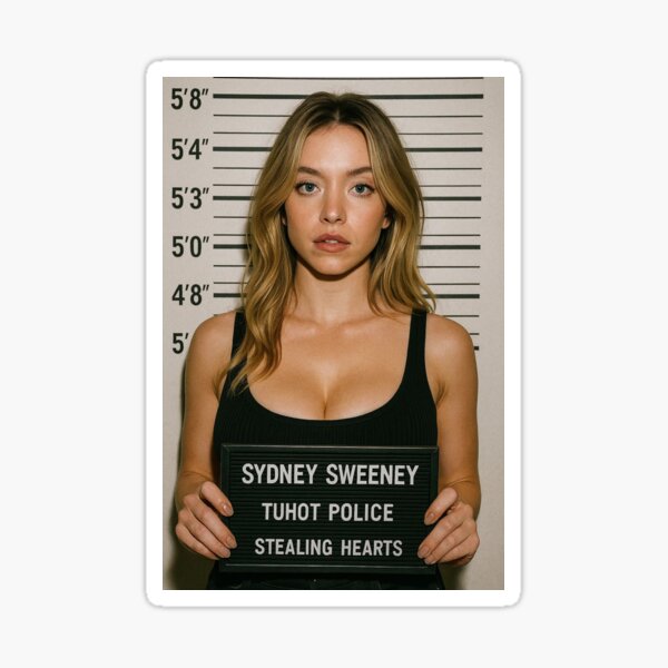Item preview, Sydney Sweeney is Stealing Hearts designed and sold by sarzerdesigns.