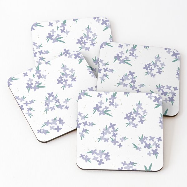 Item preview, Petite Purple Blossoms designed and sold by The Creative Druid.