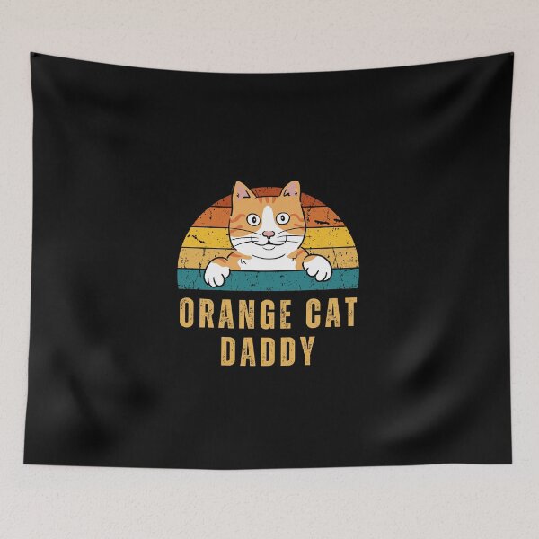 Item preview, Orange Cat Daddy - Gift for Cat Dad  designed and sold by patternjp.