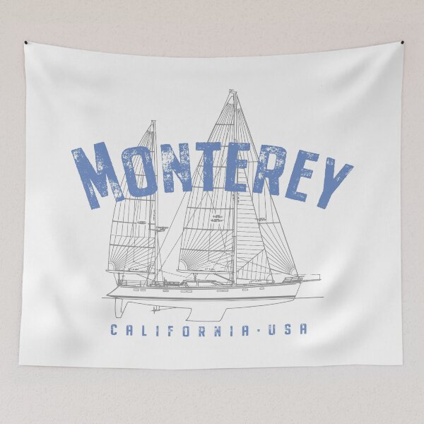 Item preview, Monterey California Nautical Sailing Design designed and sold by Futurebeachbum.